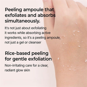 Peel Shot Glow White Rice Peeling Ampoule